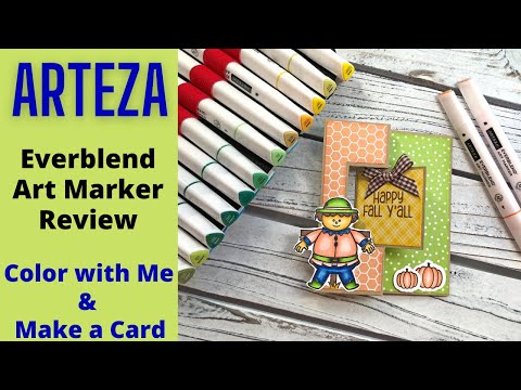 Arteza Colored Pencils – Color with Me and Make a Card – Lisa Mears Designs