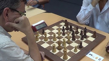GM Jaan Ehlvest - NM Janis Daudzvardis, Caro-Kann defense, Rapid chess