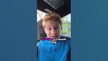 This Video Is Two Seconds Long 0:08 ⏲️