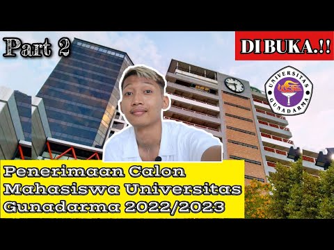 [TUTORIAL] Penerimaan Calon Mahasiswa Gunadarma | Pendaftaran Online | Universitas Gunadarma