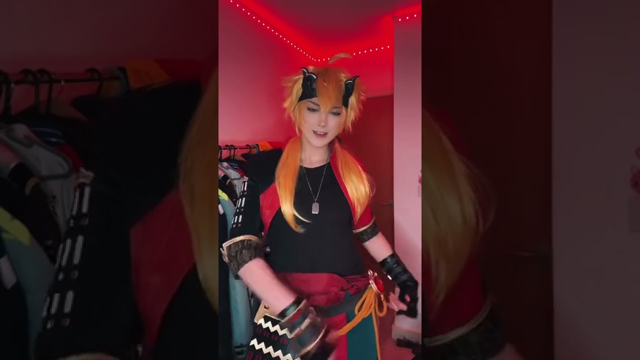 .AyoItsLani Thoma simps where are you🥹 #thoma #cosplay #genshinimpact