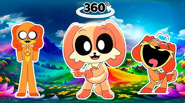 Smiling Critters POKEDANCE DogDay in 360 VR Finding Challenge | Poppy playtime 3
