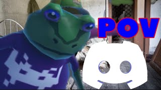 POV the life of a discord mod (amazing frog)