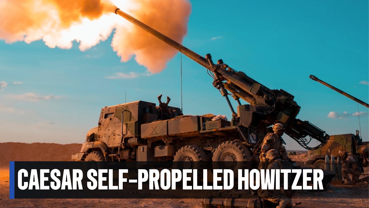 CAESAR 155mm Self-propelled Howitzer – The French Artillery System ...