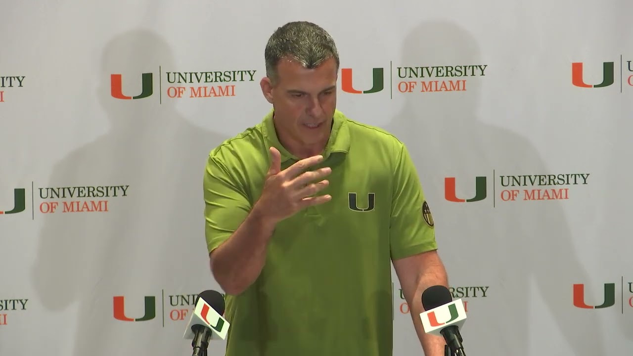 Miami Hurricanes Football: Mario Cristobal Previews National Championship