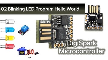 02- DigiSpark Blinking LED Program (Hello World)