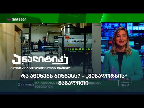 რა აწუხებს ბიზნესს? – „მეგადორსის“ მაგალითი