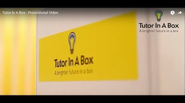 Tutor In A Box - Promotional Video
