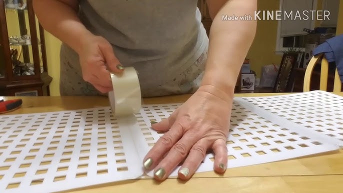 Shirt Folding Board Made from Cardboard and Duct Tape 