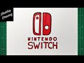 How to draw nintendo switch logo