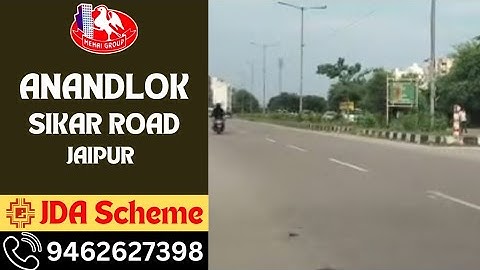 Jda Scheme Anandlok, Anandlok II, Swapanlok Sikar Road Jaipur Contact no. 9462627398 #jaipur #plot