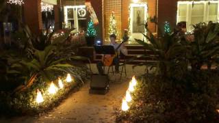 church street christmas, dade city 2016 ~ joy to the world ~ guitar instrumental