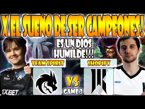 TEAM SPIRIT VS SHOPIFY REBELLION BO5[GAME 3]FINAL- YATORO, COLLAPSE VS ARTEEZY-DREAMLEAGUE SEASON 21