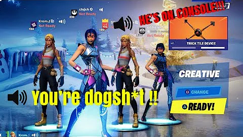 Destroying PC trash-talkers on CONSOLE in 2v2 boxfights!