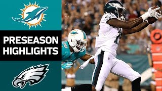 Dolphins vs. Eagles | NFL Preseason Week 3 Game Highlights