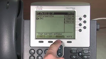 Cisco 7900 series Phone Tutorial, Chapter 7: Forwarding
