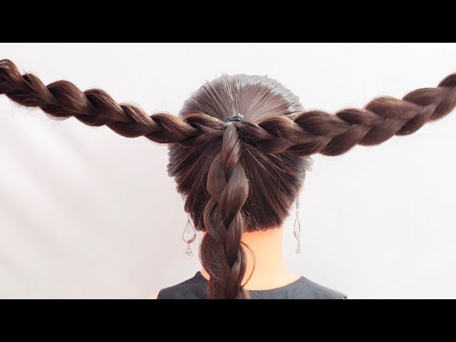 Hairstyle Tutorial: Double Braid (दो चोटी ) Hairstyle | Boldsky - video  Dailymotion