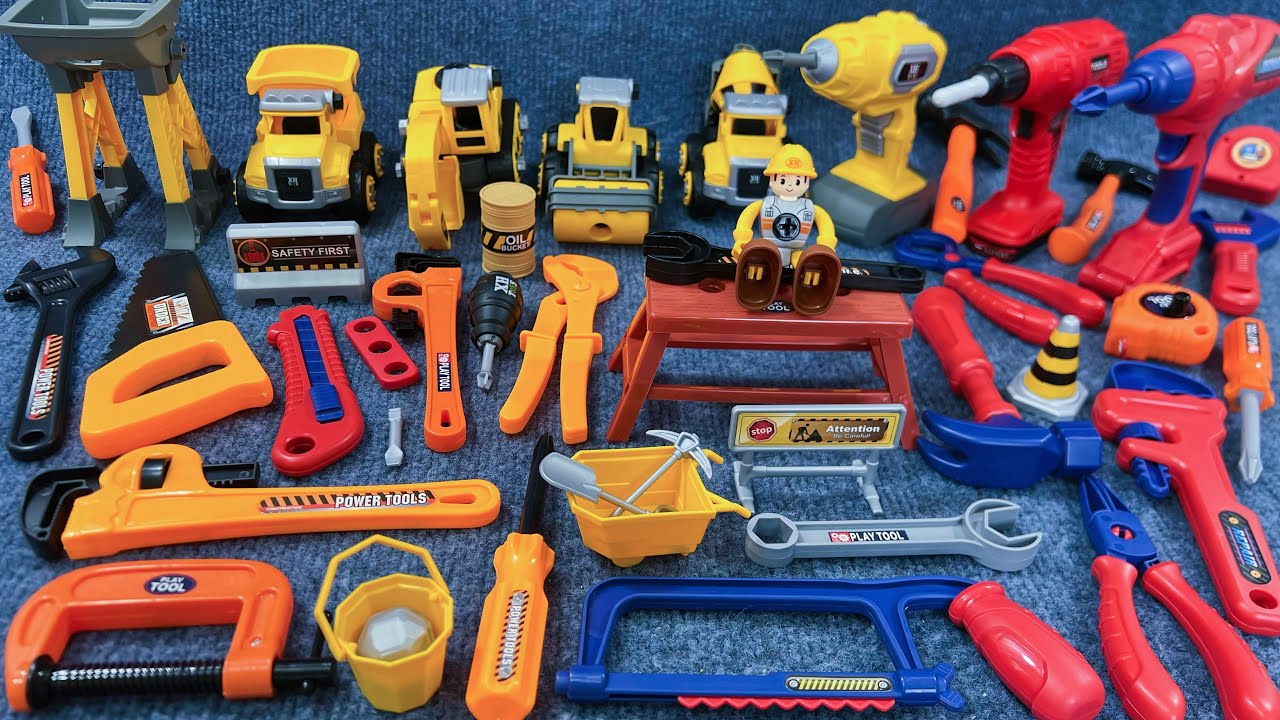 16 min to open the box,satisfied with the electric screwdriver,screw assembly toolbox |Toy Review 