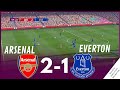 Arsenal 2-1 Everton | Premier League 23/24 | Match Highlights Video Game Simulation