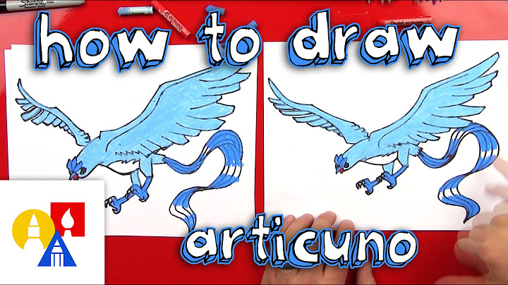 How To Draw Articuno Pokemon