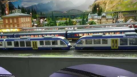 Marklin Train model in Jakarta, Indonesia Part 2 reupload