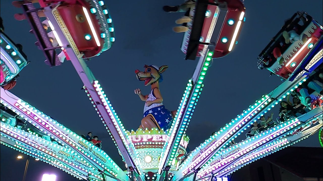 Super Canguro [Atracciones Fernándes] Fiestas de San José (Amurrio) 2025 [Noche]