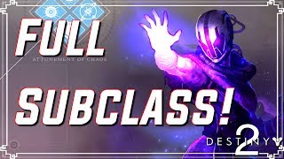 Destiny 2 Beta: Voidwalker Warlock | FULL Life Stealer Subclass!