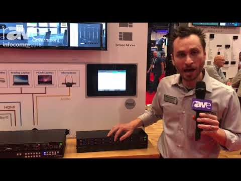 InfoComm 2018: Key Digital Adds the KD-MAX8x8 8×8 Audio Matrix