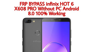 FRP infinix Hot 6 Pro (X608)  FRP Bypass  Without PC Android 8.0 100% Working