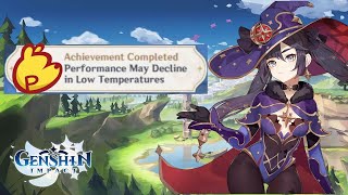 Performance May Decline in Low Temperatures, Achievement Guide Genshin Impact