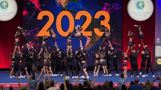 Cheer Athletics Cheetahs Worlds 2023 Day 2