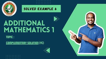 Additional Mathematics 1 for Lateral Entry Engg Students | Higher order Diffential EQA Questions