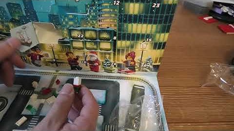 Building Lego City Advent Calendar SET 60268 DAY 6 4K