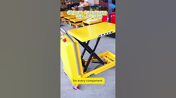 1 worker + this lifter = 3x productivity! 💥