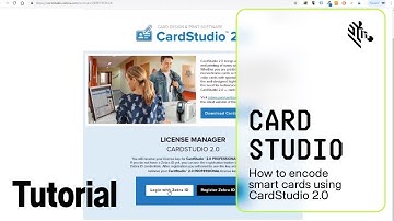 How to encode smart cards using CardStudio 2 0