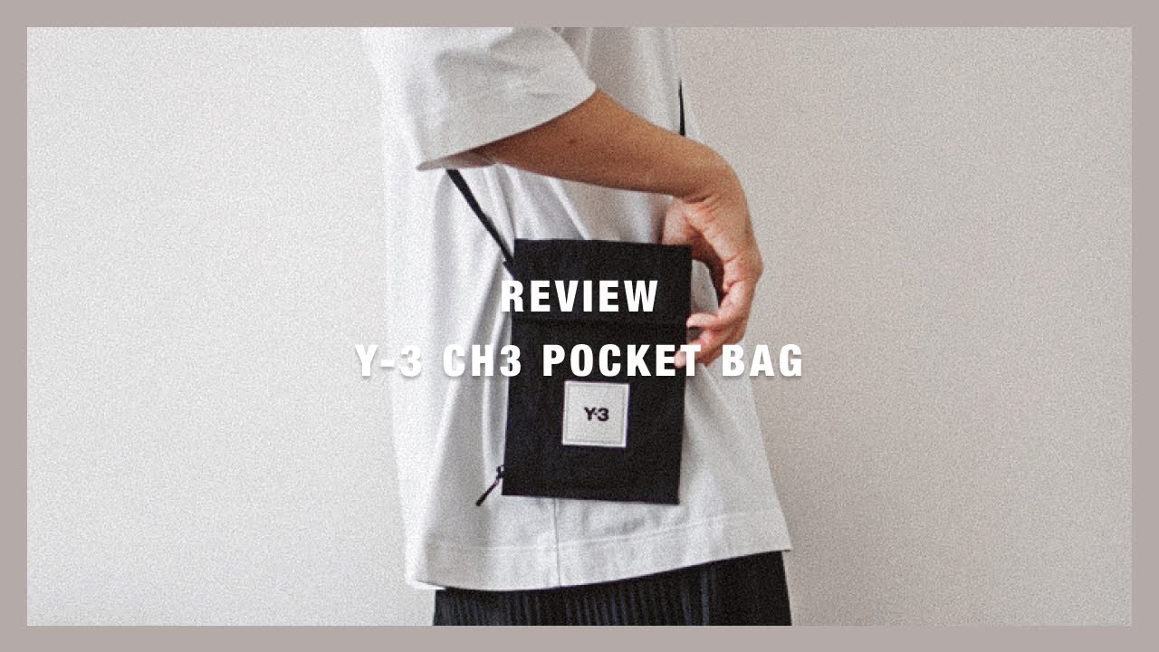 Review (04) || Y-3 CH3 pocket bag || กระเป๋าแบรนด์เนม ฟังก์ชันดี 