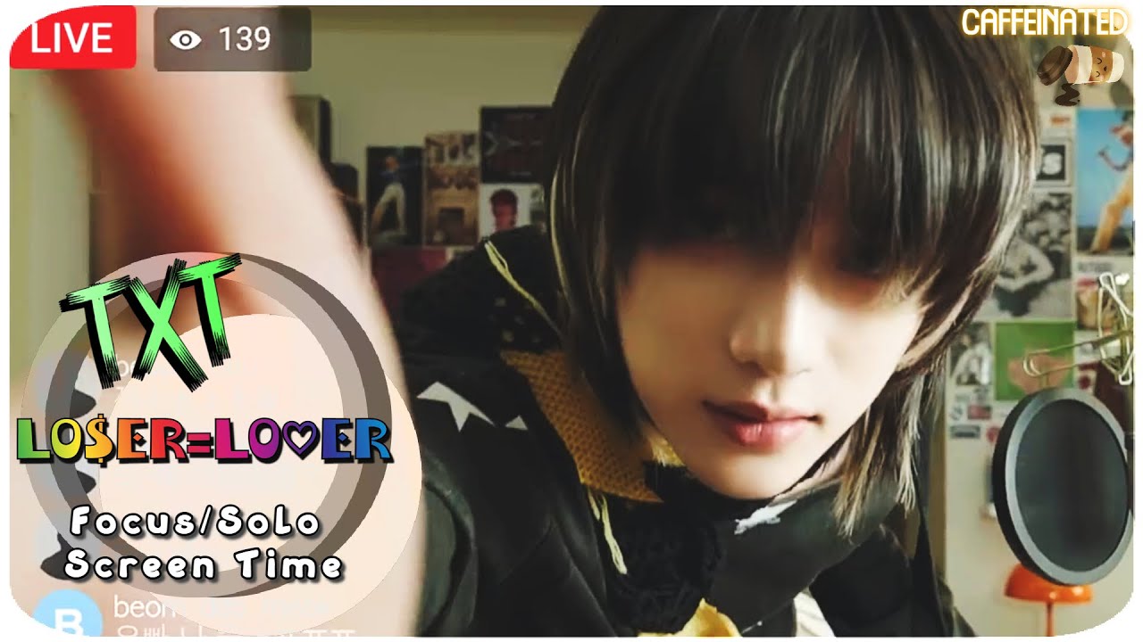 TXT 'LO$ER=LO♡ER' (LOSER=LOVER) - Focus/Solo Screen Time Distribution adlı videoyu YouTube'da izle TXT 'LO$ER=LO♡ER' (LOSER=LOVER) - Focus/Solo Screen Time Distribution adlı videoyu YouTube'da izle