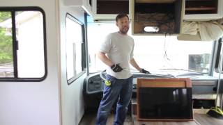 How to Remove TV From Front of RV