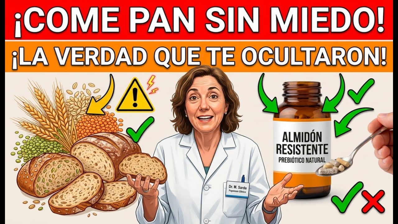 Le Prohibieron el Pan, pero ESTOS 3 Panes Bajaron su Glucosa de 240 a 105.