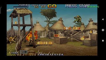 [PPSSPP Android] Metal Slug Anthology PSP emulation test