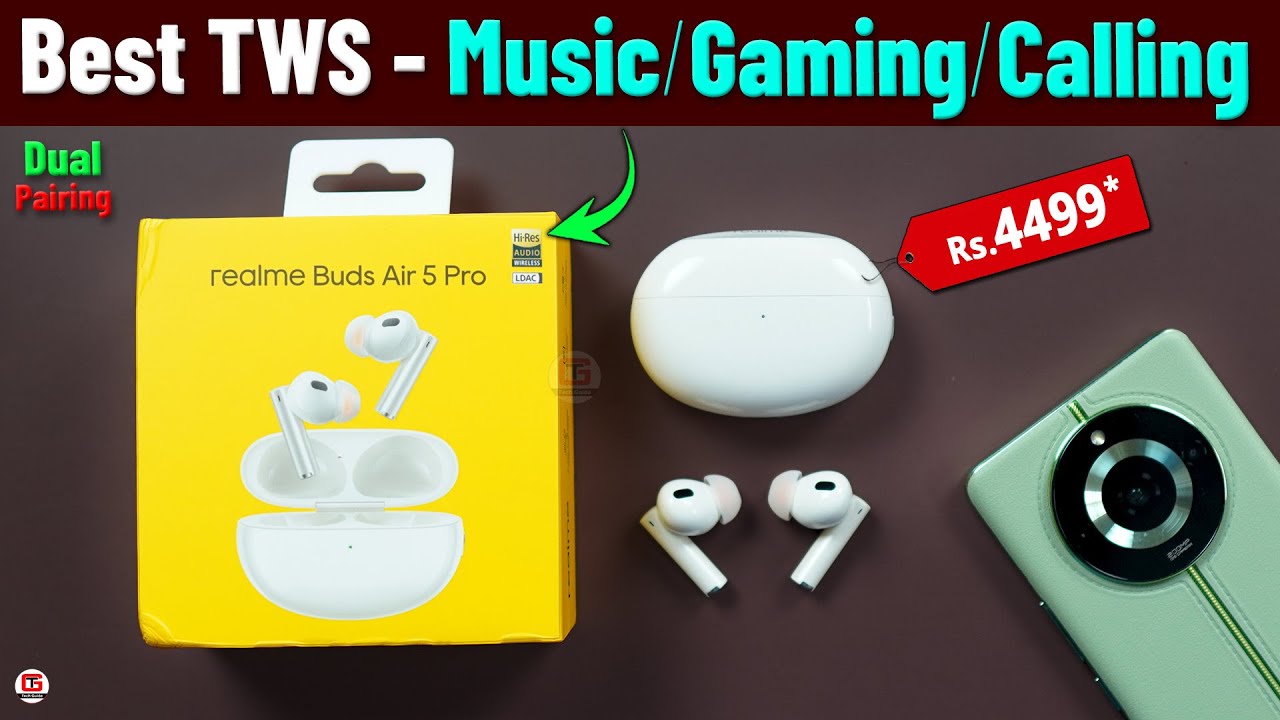 realme Buds Air 5 Pro Review : A bass lover's dream with a well