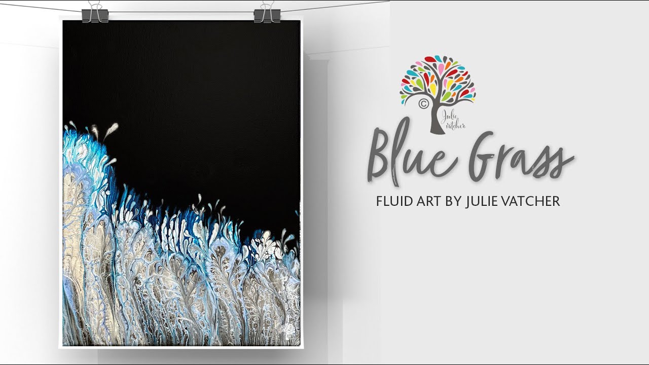 Silver and Blue Acrylic Swipe Technique PLUS a SNEAK PEEK at new ...