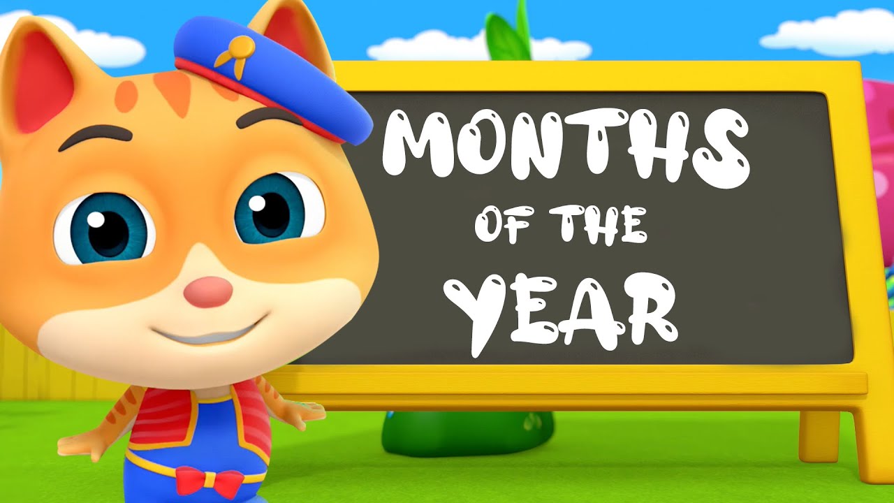 Months of the Year + More Learning Videos for Kids - YouTube