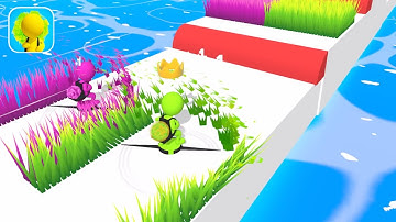 Grass Race All Levels Gameplay (iOS & Android) Walkthrough Part 6