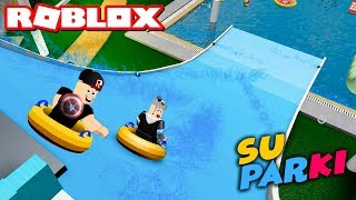 Havuza Ulaşan Kazanır Su Parkına Gidiyoruz - Roblox