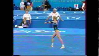 Marina ZARZHITSKAYA (BLR) floor - 2000 Sydney Olympics AA
