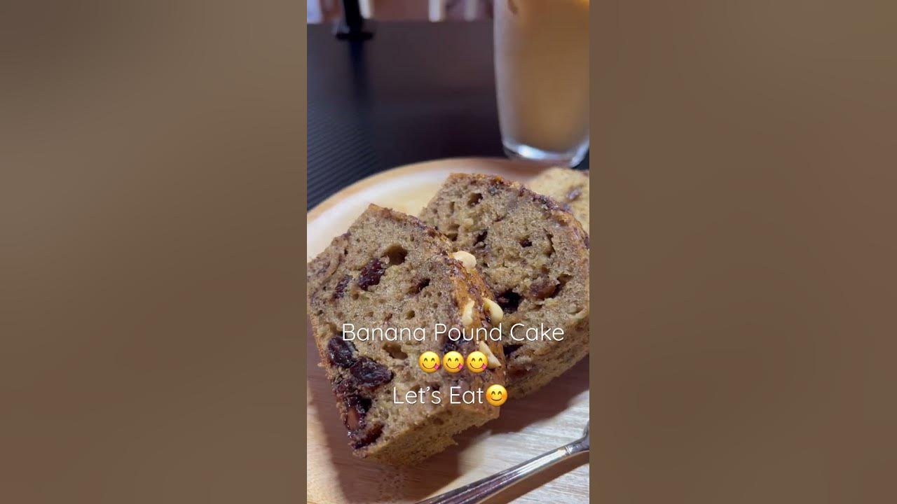 Banana Pound Cake/Moist Banana Pound Cake