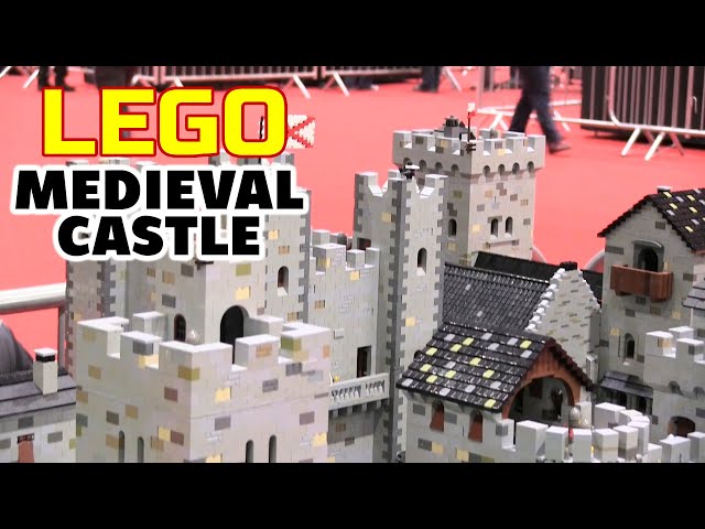 MOC LEGO Le château fort  Construction Lego 18 