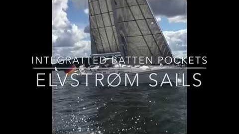 Furling Sails with Integrated Batten Pockets
