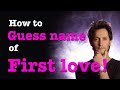 How to guess names like mentalist lior suchard revealed